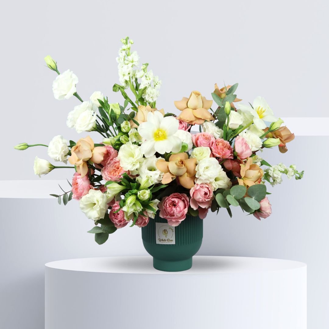 Fairy Mist Vase - Enchanting Floral Arrangement
